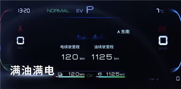 2023新款比亚迪秦PLUS DM-i一箱油成功跨八省1300多公里：平均油耗仅3.49L