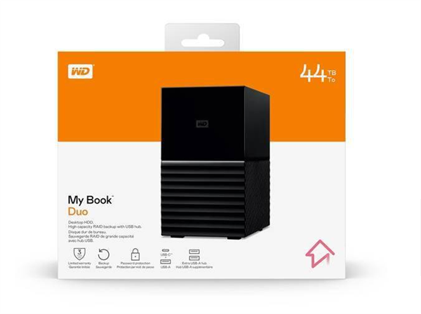 西部数据推出22TB/44TB My Book桌面硬盘 售价高达1500美元