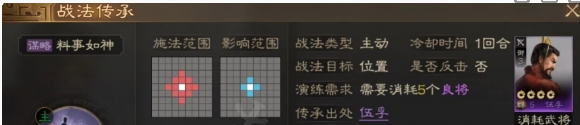 《三国志战棋版》料事如神战法介绍