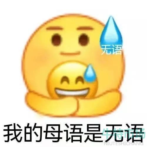 《抖音》我的母语是无语搞笑表情包大全分享